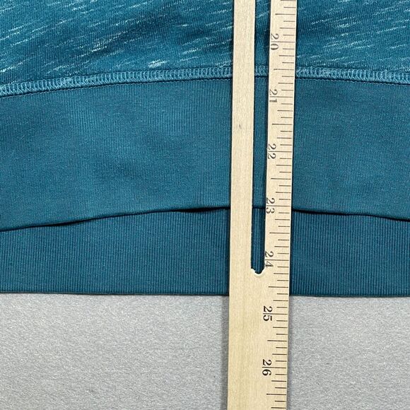 Pink Victoria Secret Sweater Women Size‎ Small Funnel Neck Sweatshirt Green - Picture 5 of 9